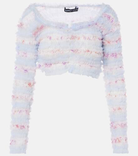 Susan Fang Ruffled cropped cardigan - Susan Fang - Modalova