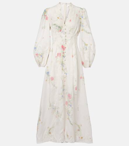 Vestido largo Lucky de lino floral - Zimmermann - Modalova
