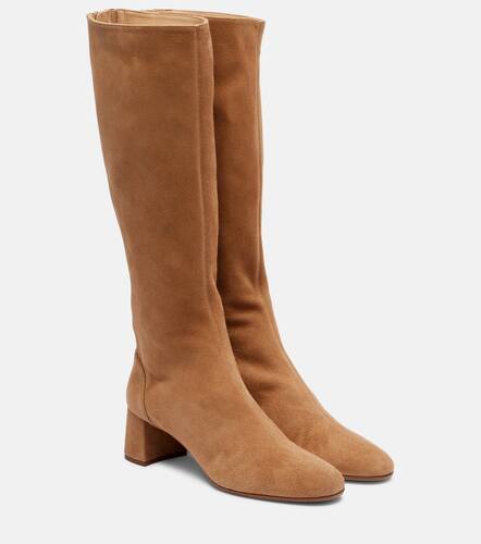 Saint Honore 50 suede ankle boot - Aquazzura - Modalova
