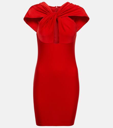 Vestido corto de jersey con aberturas - Coperni - Modalova