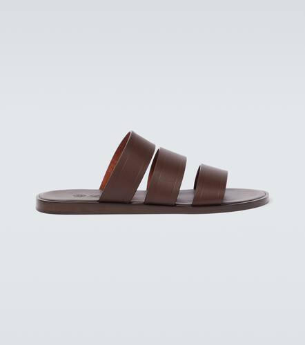Loro Piana Naha leather slides - Loro Piana - Modalova