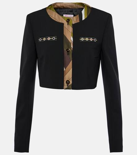 Vivara cropped wool-blend jacket - Pucci - Modalova