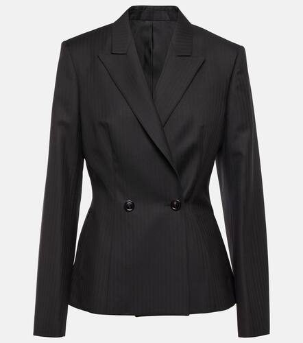 Herringbone wool gabardine blazer - Alaia - Modalova