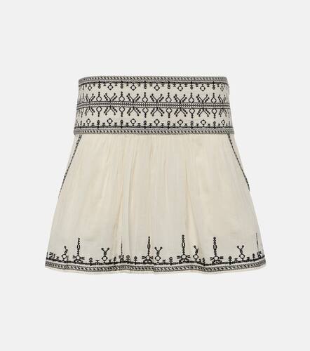 Picadilia smocked cotton miniskirt - Marant Etoile - Modalova