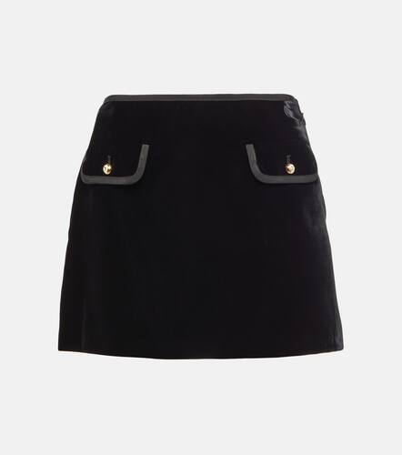 Miu Miu Velvet miniskirt - Miu Miu - Modalova