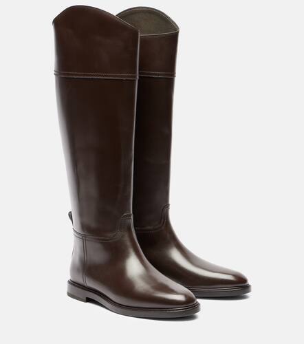 Bottes Monili en cuir - Brunello Cucinelli - Modalova