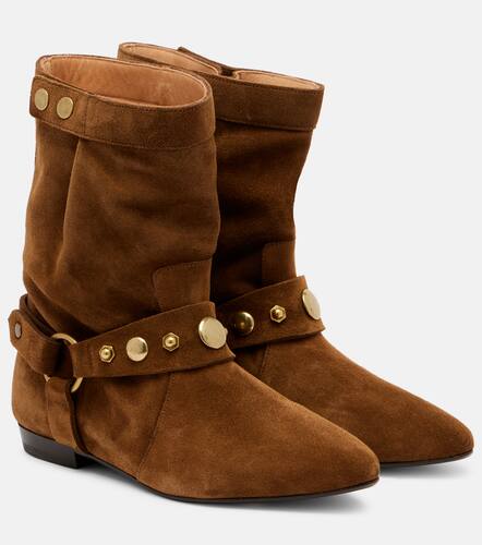 Bottines Stania en daim - Isabel Marant - Modalova