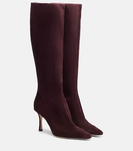 Jimmy Choo Bottes Agathe 85 en daim - Jimmy Choo - Modalova