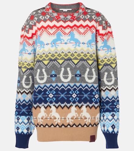 Pull en laine intarsia - Stella McCartney - Modalova