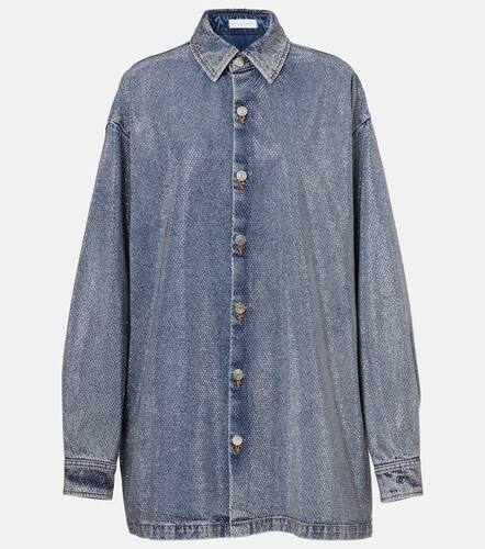 Hotfix embellished denim shirt - Stella McCartney - Modalova