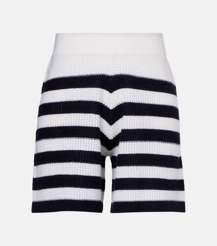 Striped cashmere shorts - Jardin des Orangers - Modalova