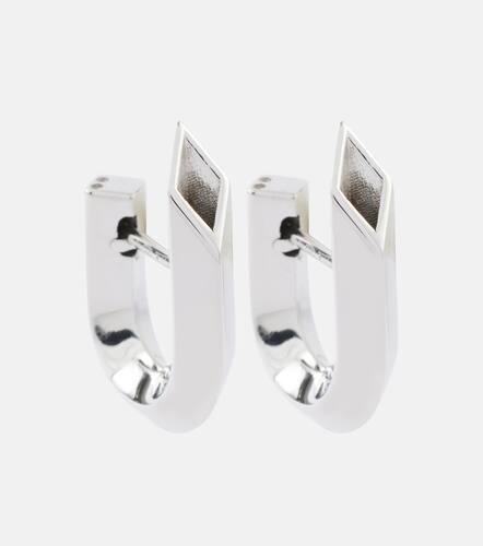 Hollow Spike sterling hoop earrings - Burberry - Modalova