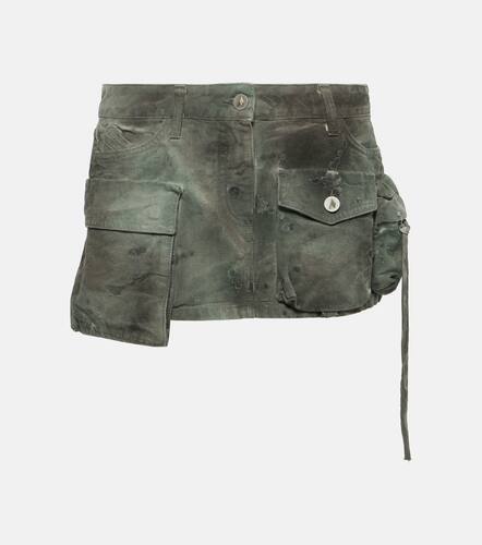 The Attico Mini-jupe cargo en jean - The Attico - Modalova