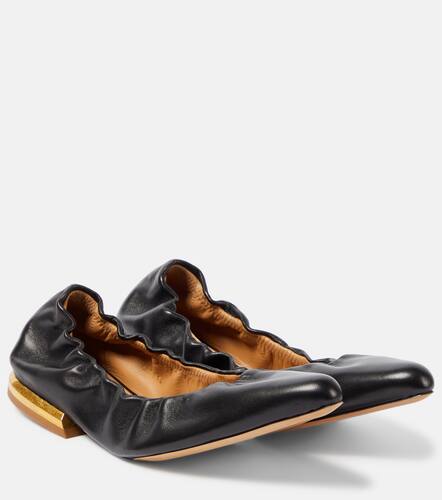 Leather ballet flats - Dries Van Noten - Modalova