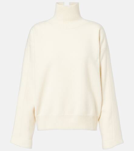 Wool and cotton-blend turtleneck sweater - Jil Sander - Modalova
