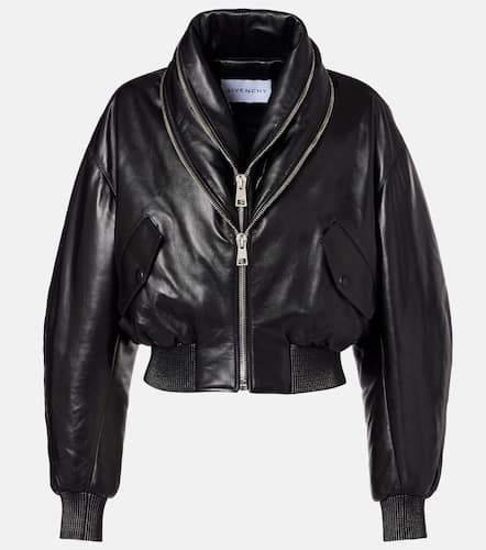 Givenchy Veste bomber en cuir - Givenchy - Modalova