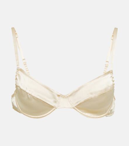 Miu Miu Underwired satin bra - Miu Miu - Modalova