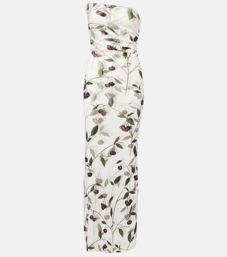 Floral ruched maxi dress - Stella McCartney - Modalova
