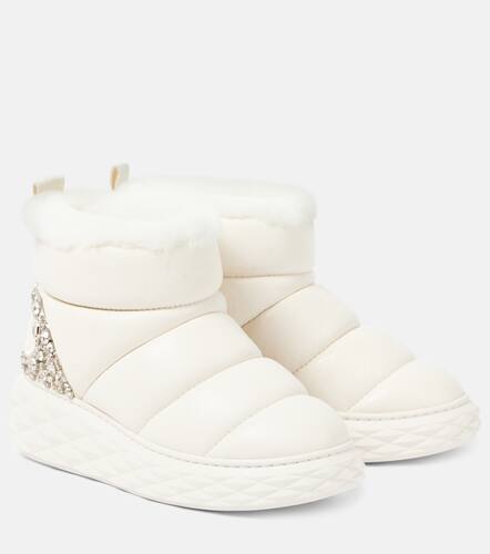 Bottines aprs-ski Xan en cuir et shearling - Jimmy Choo - Modalova