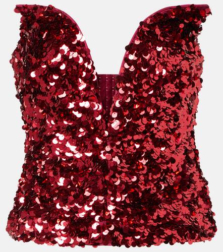 Self-Portrait Sequined corset - Self-Portrait - Modalova