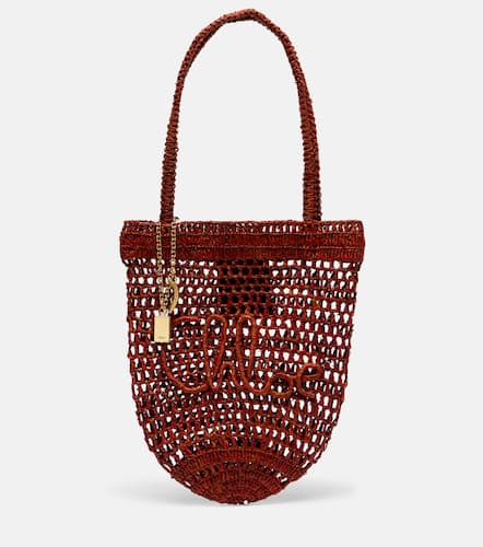 Summer Banana Small raffia tote bag - Chloe - Modalova