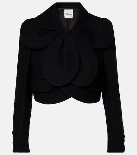 Cropped wool jacket - Noir Kei Ninomiya - Modalova