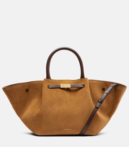 New York Midi suede tote bag - DeMellier - Modalova