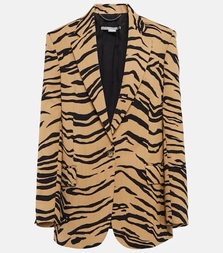 Jacquard wool-blend blazer - Stella McCartney - Modalova