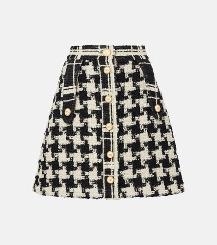Wool-blend tweed miniskirt - Valentino - Modalova