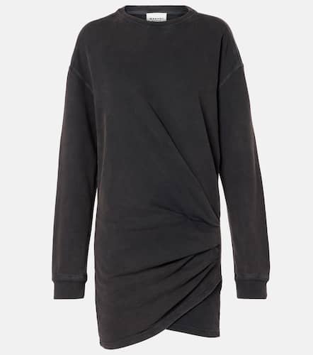 Pipper gathered cotton sweatshirt dress - Marant Etoile - Modalova