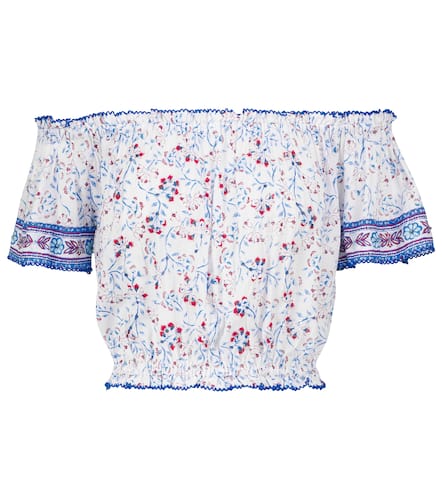 Camilla floral off-shoulder blouse - Poupette St Barth - Modalova