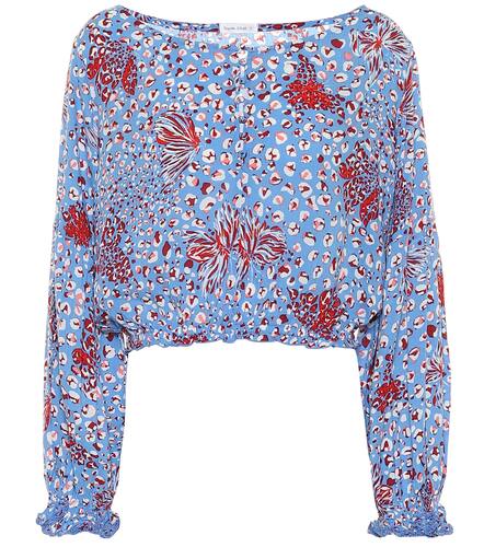 Betty printed crop top - Poupette St Barth - Modalova