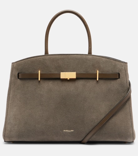 Hudson Midi suede tote bag - DeMellier - Modalova