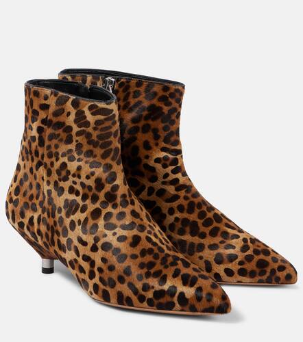 Bottines Eana en daim  motif lopard - Isabel Marant - Modalova
