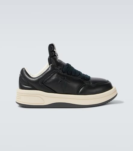 X Converse leather sneakers - Rick Owens - Modalova