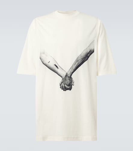 T-shirt Jumbo imprim en coton - Rick Owens - Modalova