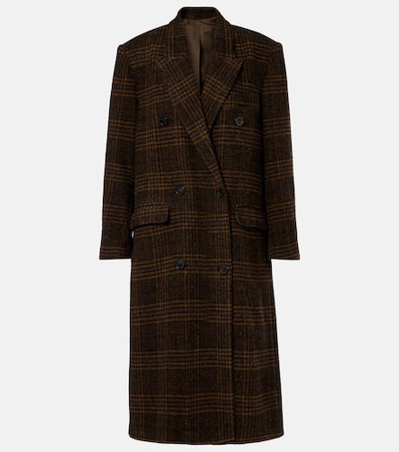 Lexana checked virgin wool coat - Marant Etoile - Modalova