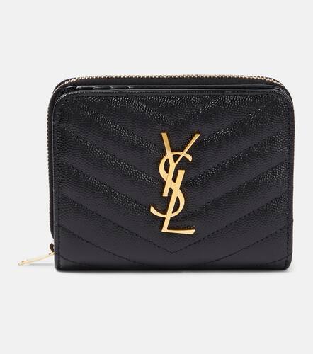 Cassandre matelasse leather wallet - Saint Laurent - Modalova