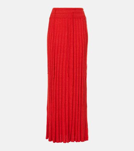 Linen and silk-blend maxi skirt - Christopher Esber - Modalova