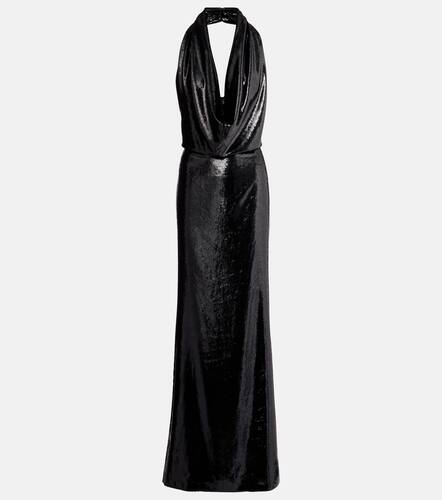 Halterneck velvet gown - Stella McCartney - Modalova