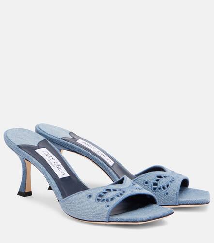 Mules Skye 70 brodes en jean - Jimmy Choo - Modalova