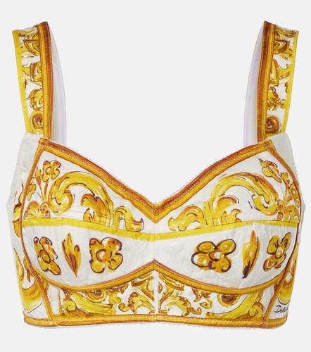 Top raccourci Majolica - Dolce&Gabbana - Modalova