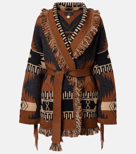 Dreamscape wool-blend cardigan - Alanui - Modalova
