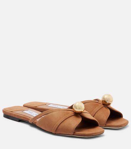 Jimmy Choo Mules Siva en daim - Jimmy Choo - Modalova