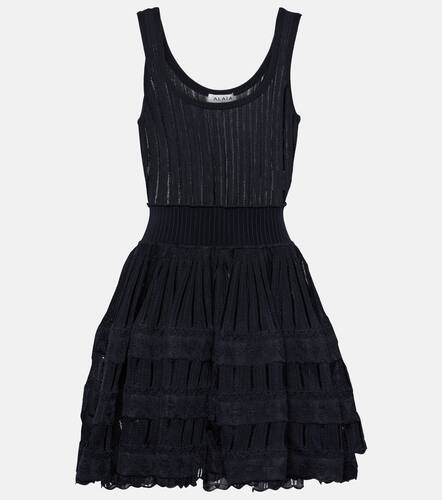 AlaÃ¯a Ribbed-knit minidress - Alaia - Modalova