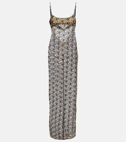 Robe longue en coton mlang - The Attico - Modalova