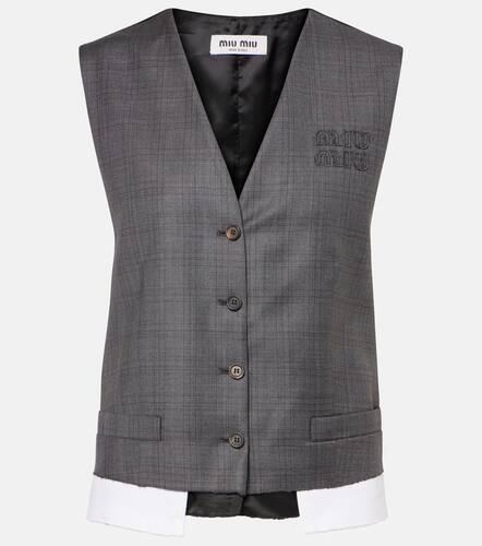 Miu Miu Virgin wool vest - Miu Miu - Modalova