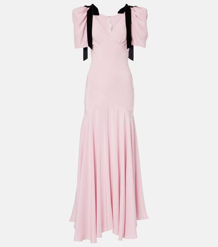 Bow-detail silk crÃªpe gown - Rodarte - Modalova
