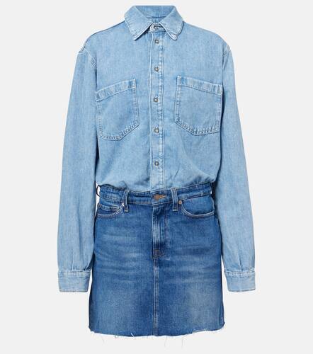 For All Mankind Denim minidress - 7 For All Mankind - Modalova