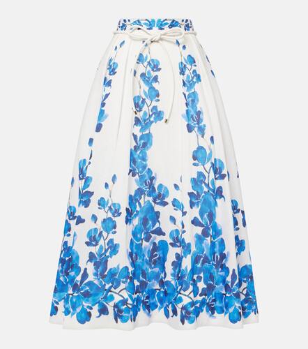 Orchid floral midi skirt - Rebecca Vallance - Modalova
